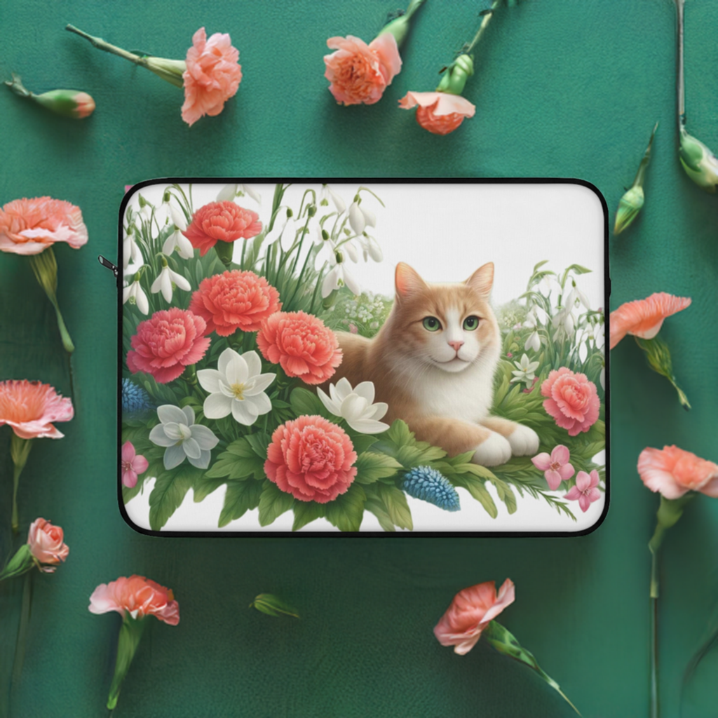 January- Cat Lover - Laptop Sleeve   