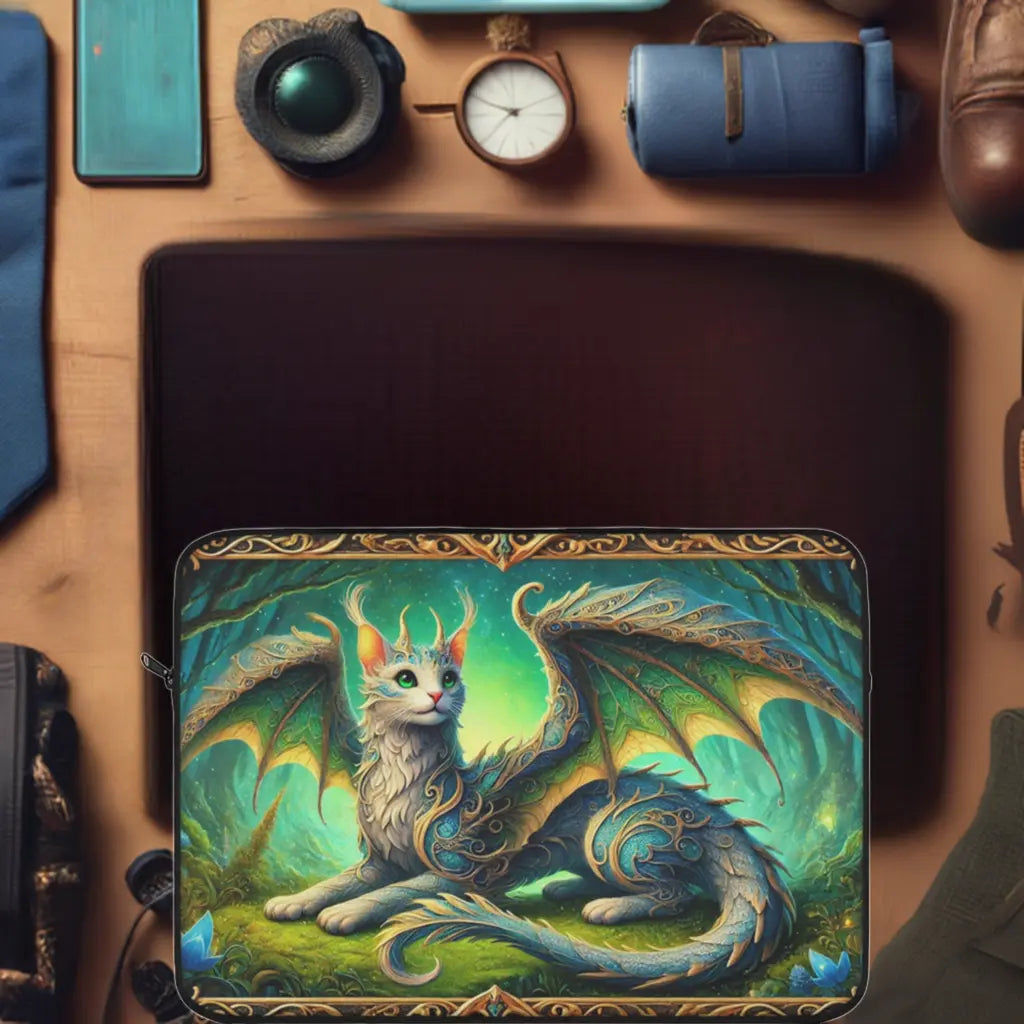 Cragon - Cat Dragon - Cat Lover - Laptop Sleeve   