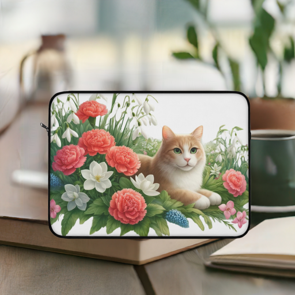 January- Cat Lover - Laptop Sleeve   