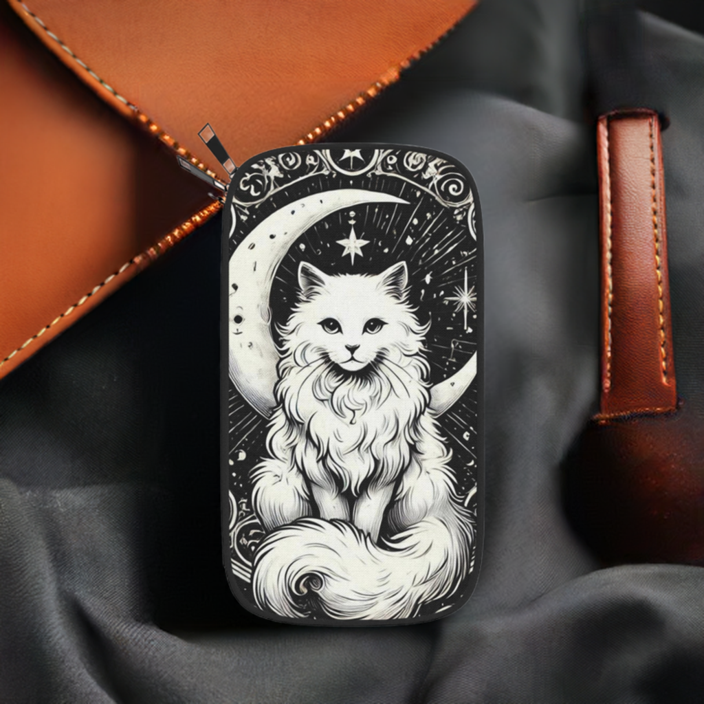 Moon Tarot - Cat Lover Passport Wallet - Travel Gift   