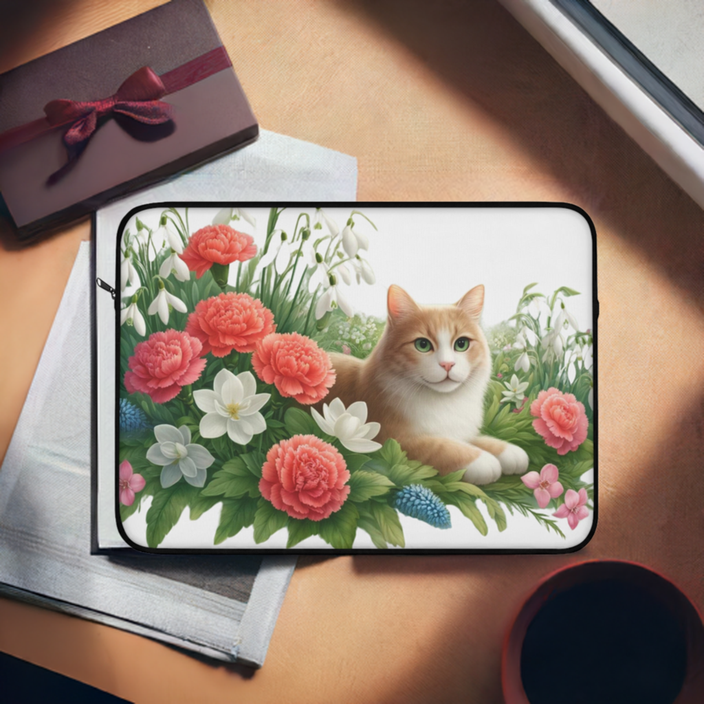 January- Cat Lover - Laptop Sleeve   