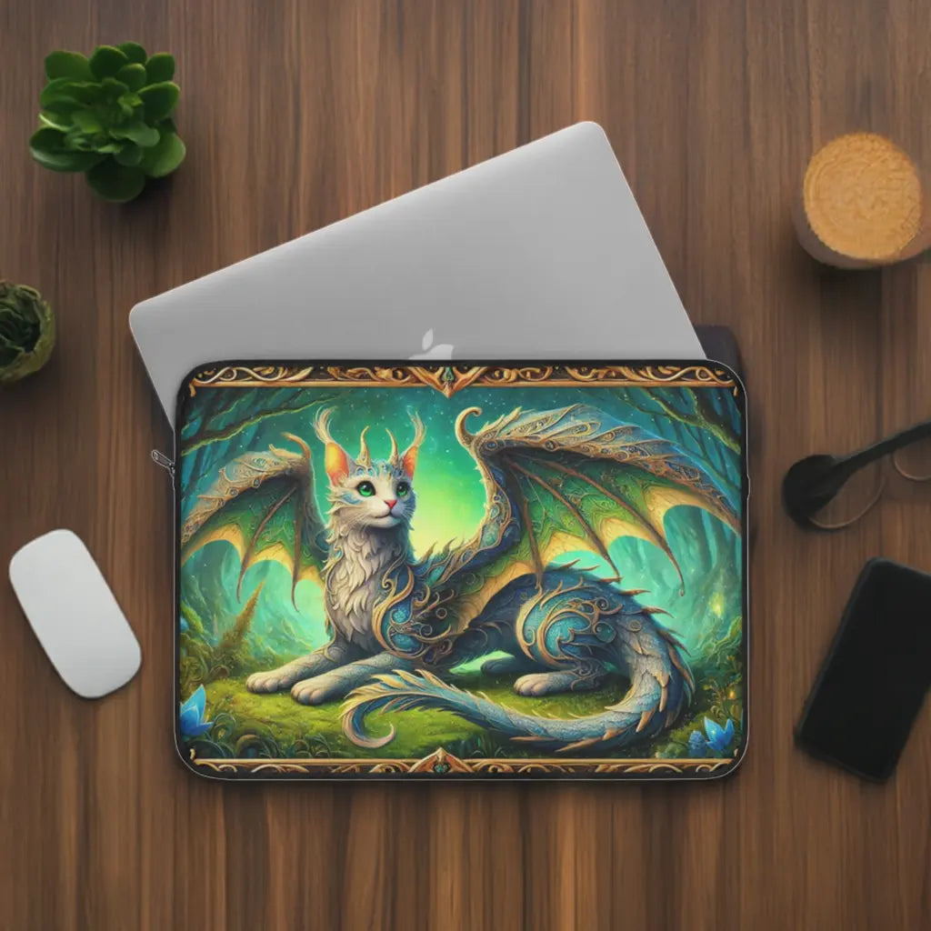 Cragon - Cat Dragon - Cat Lover - Laptop Sleeve   