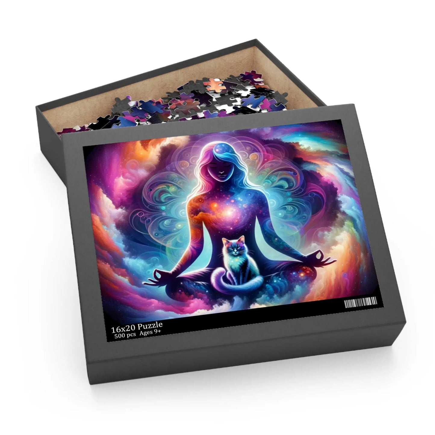 Karma is a Cat Galaxy Puzzle (120, 252, 500-Piece) - Puzzle