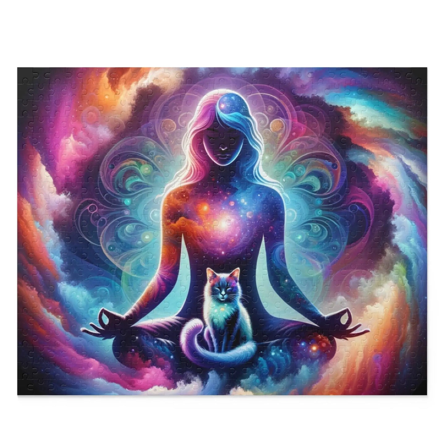 Karma is a Cat Galaxy Puzzle (120, 252, 500-Piece) - Puzzle