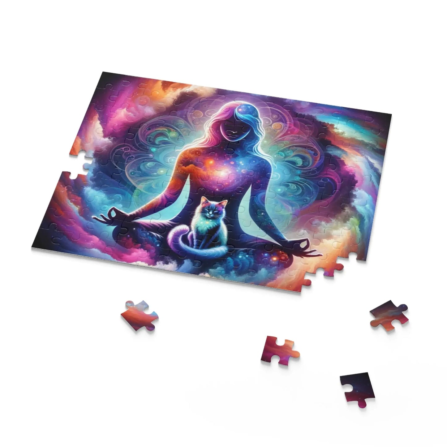 Karma is a Cat Galaxy Puzzle (120, 252, 500-Piece) - Puzzle