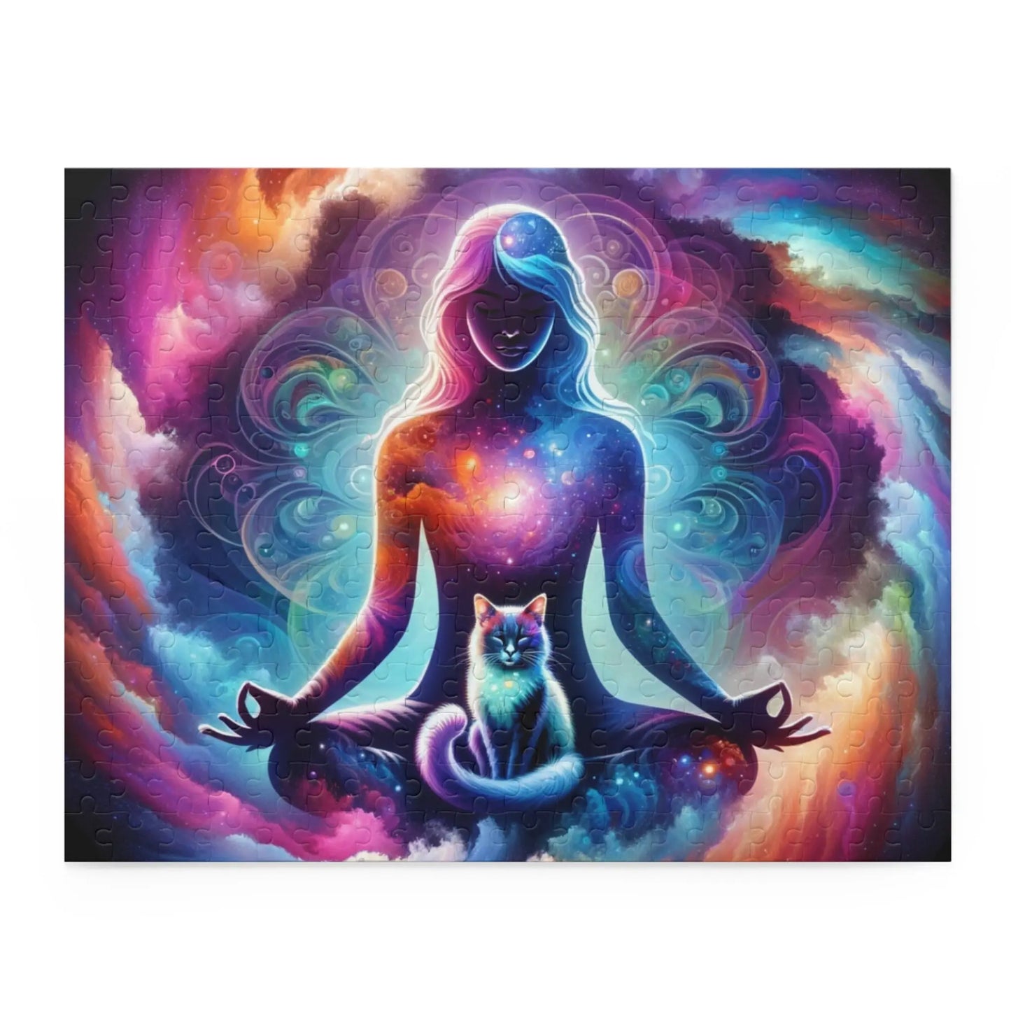 Karma is a Cat Galaxy Puzzle (120, 252, 500-Piece) - Puzzle