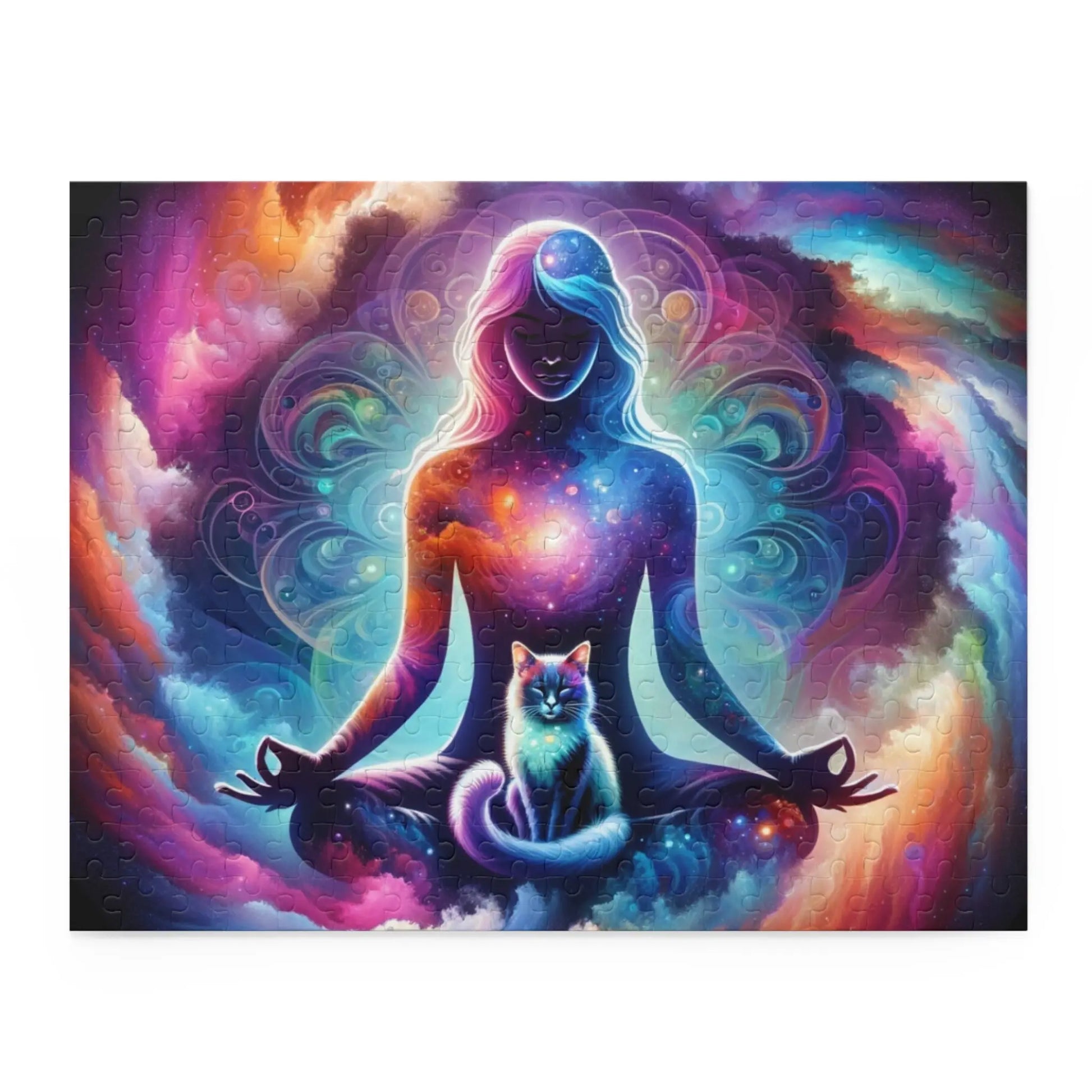 Karma is a Cat Galaxy Puzzle (120, 252, 500-Piece) - Puzzle