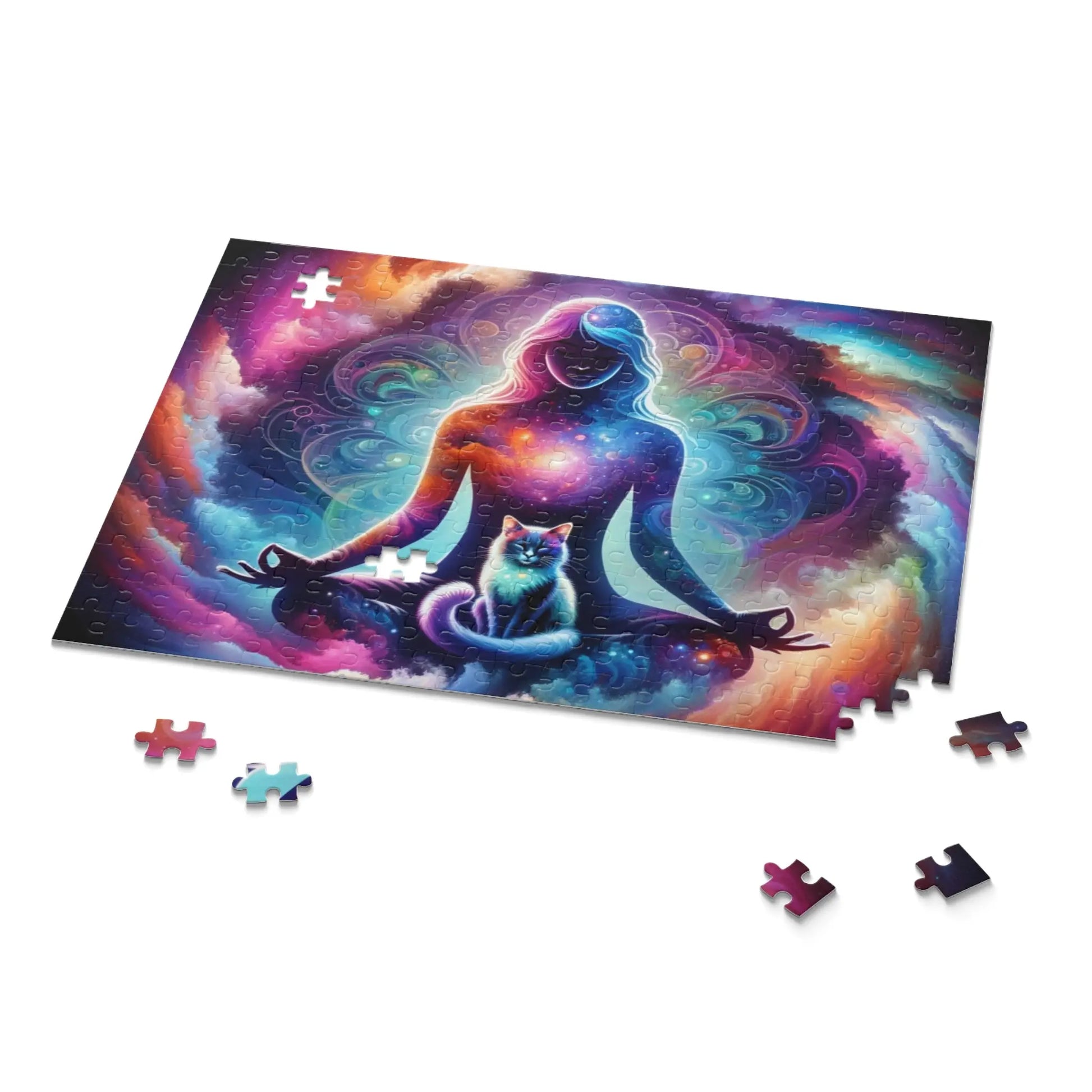 Karma is a Cat Galaxy Puzzle (120, 252, 500-Piece) - Puzzle