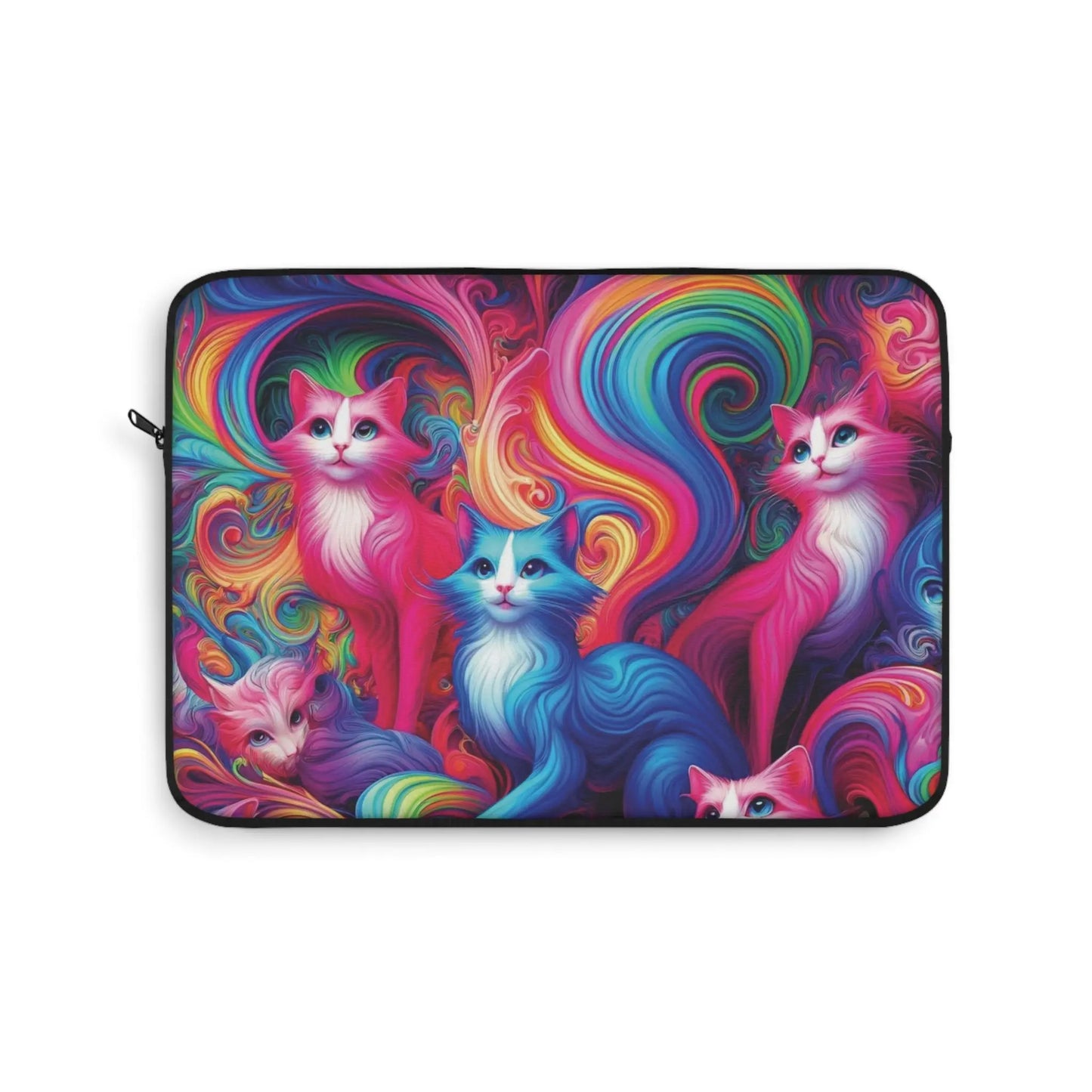 Kitty Kaleidoscope - Cat Lover - Laptop Sleeve - Laptop Sleeve