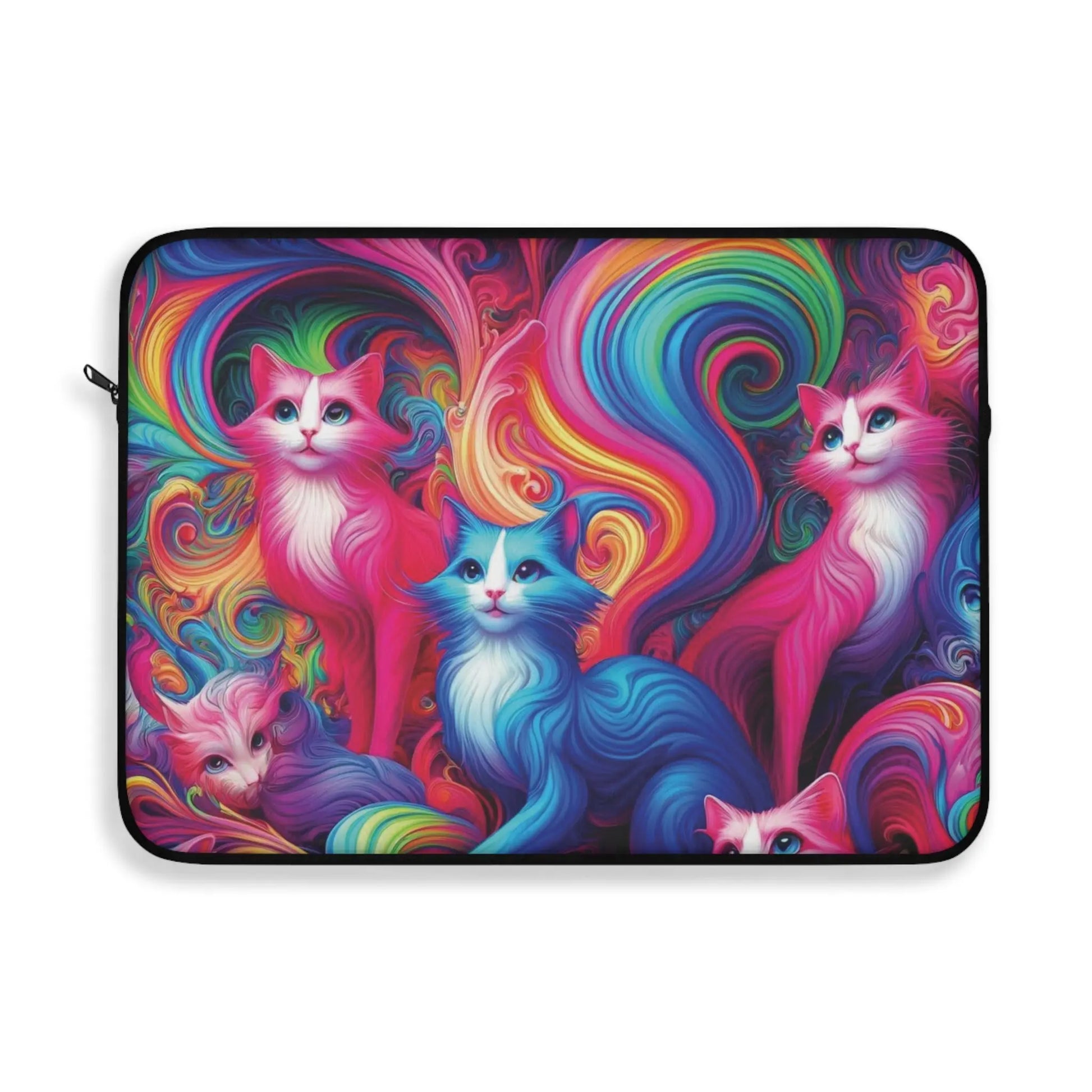 Kitty Kaleidoscope - Cat Lover - Laptop Sleeve - Laptop Sleeve