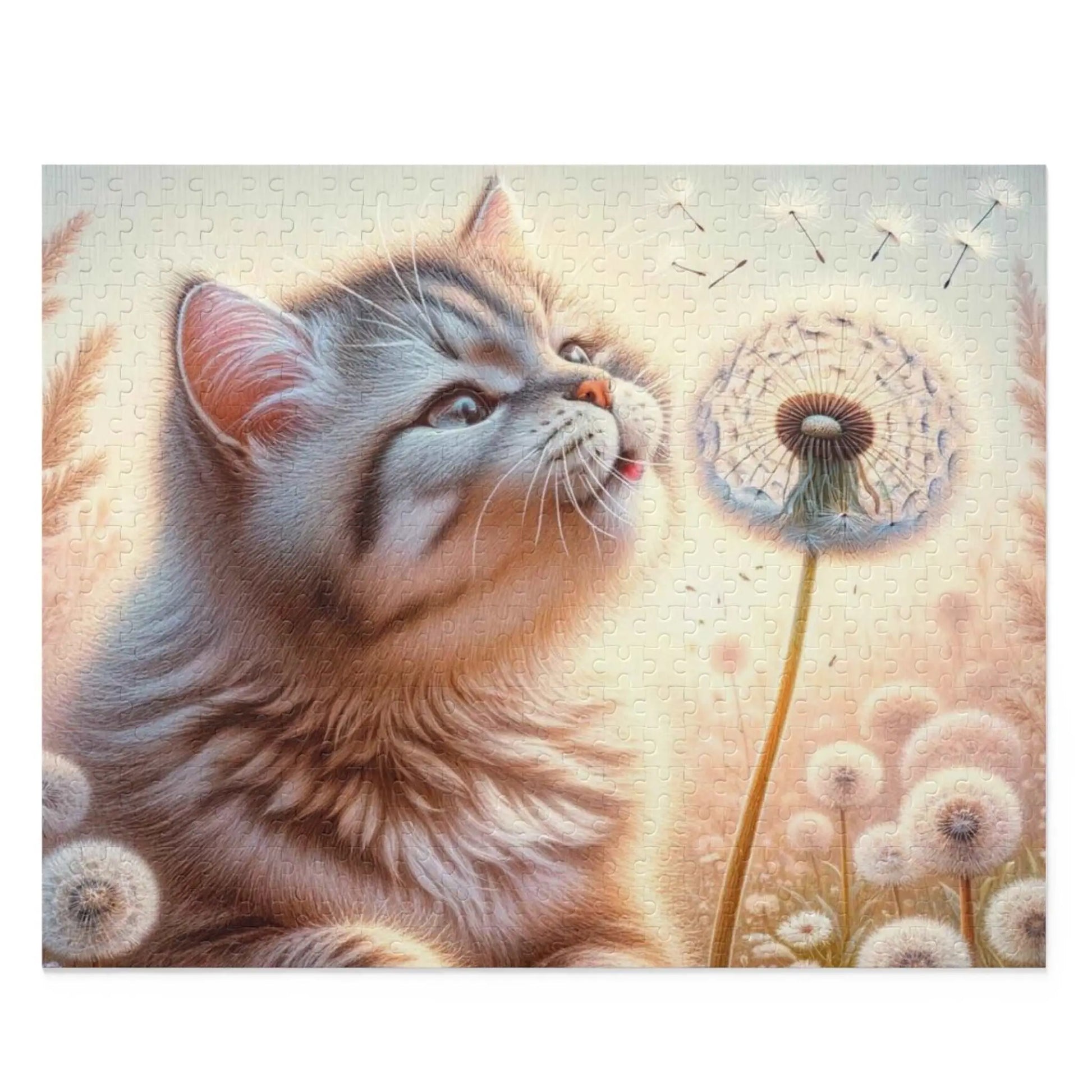 Kitty Wishes Puzzle (120, 252, 500-Piece) - Puzzle