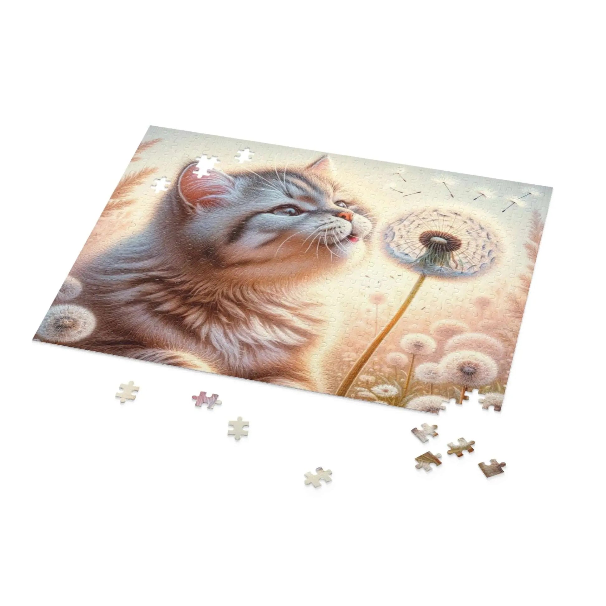 Kitty Wishes Puzzle (120, 252, 500-Piece) - Puzzle