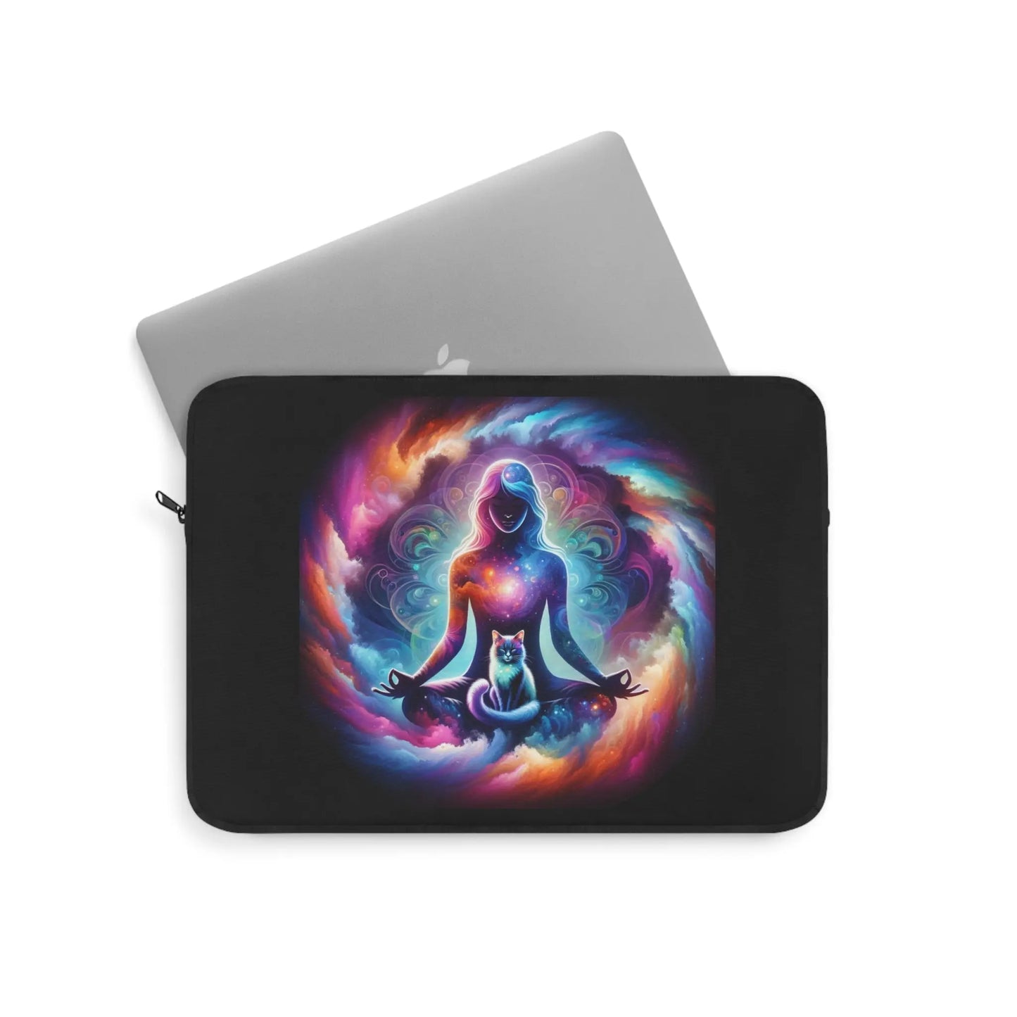 Laptop Sleeve - Karma is a Cat Graphic - Laptop Sleeve