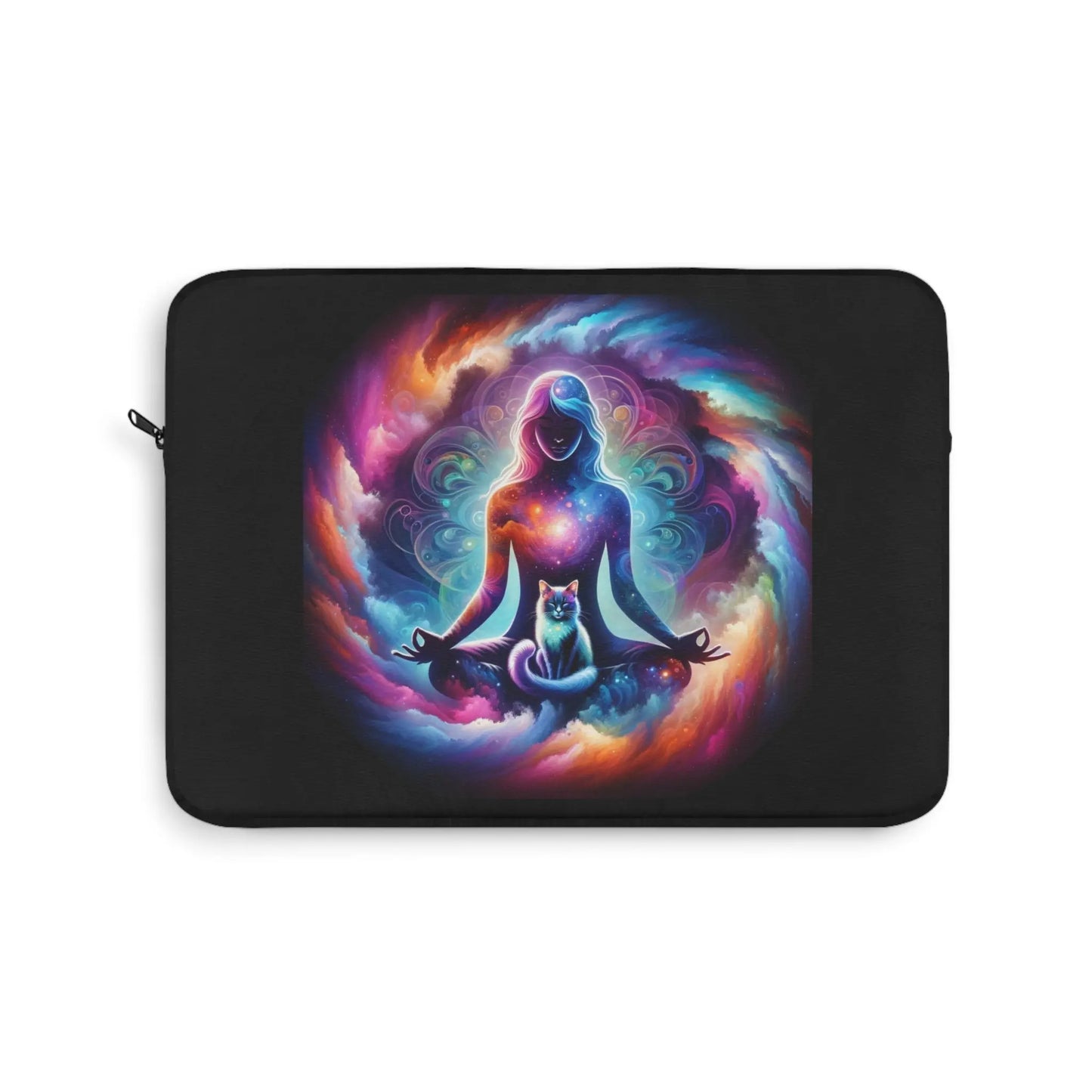 Laptop Sleeve - Karma is a Cat Graphic - Laptop Sleeve