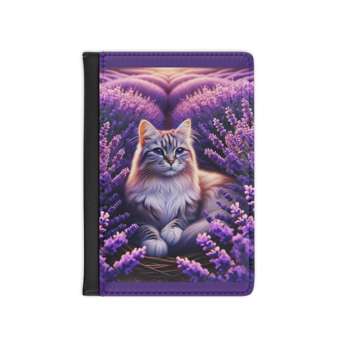 Lavender Haze - Cat Lover - Passport Cover - Accessories