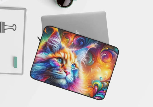 Main Coon Dreams Laptop Sleeve - Travel Accessory - Laptop Sleeve