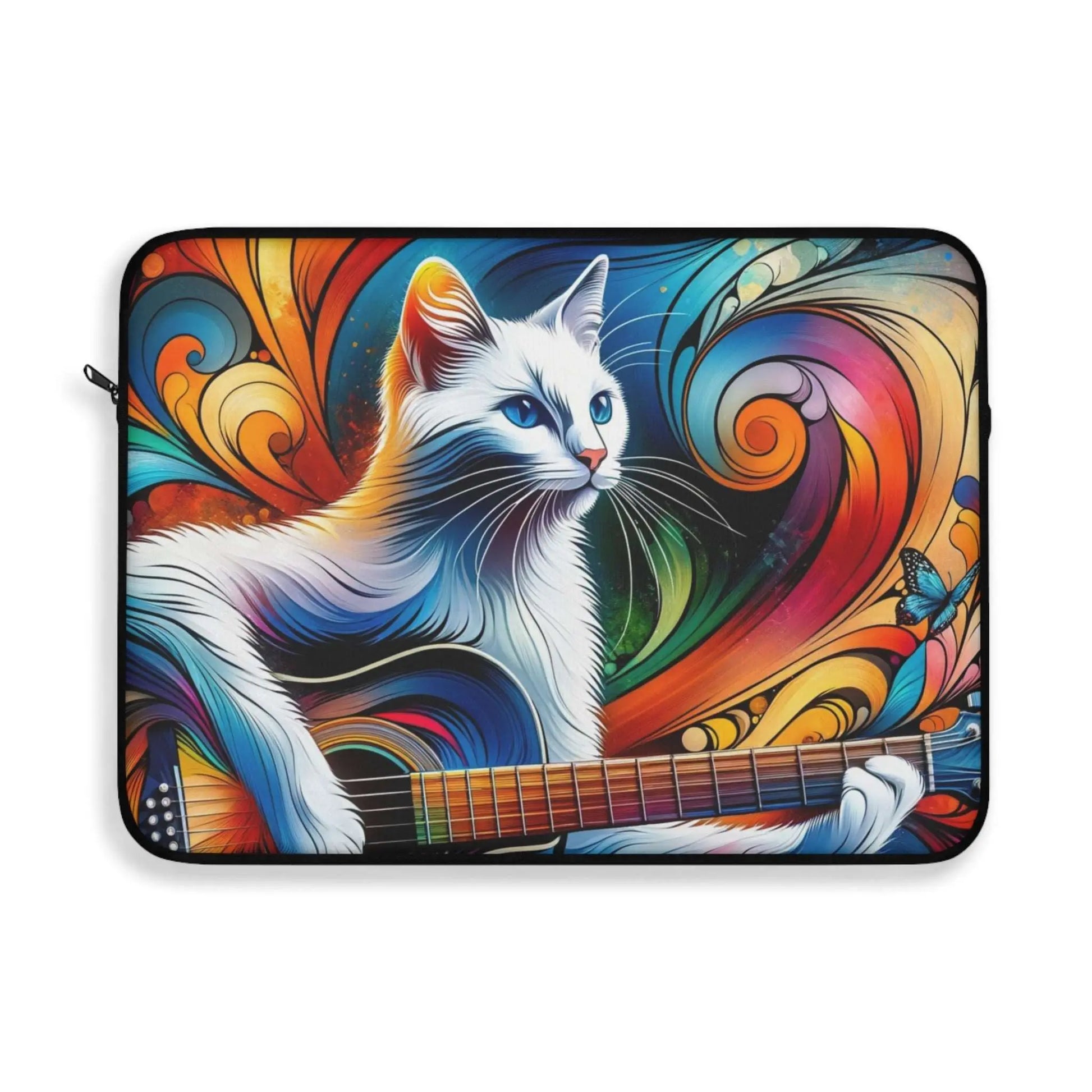 Musical Kaleidoscope Cat Lover - Laptop Sleeve - Laptop Sleeve