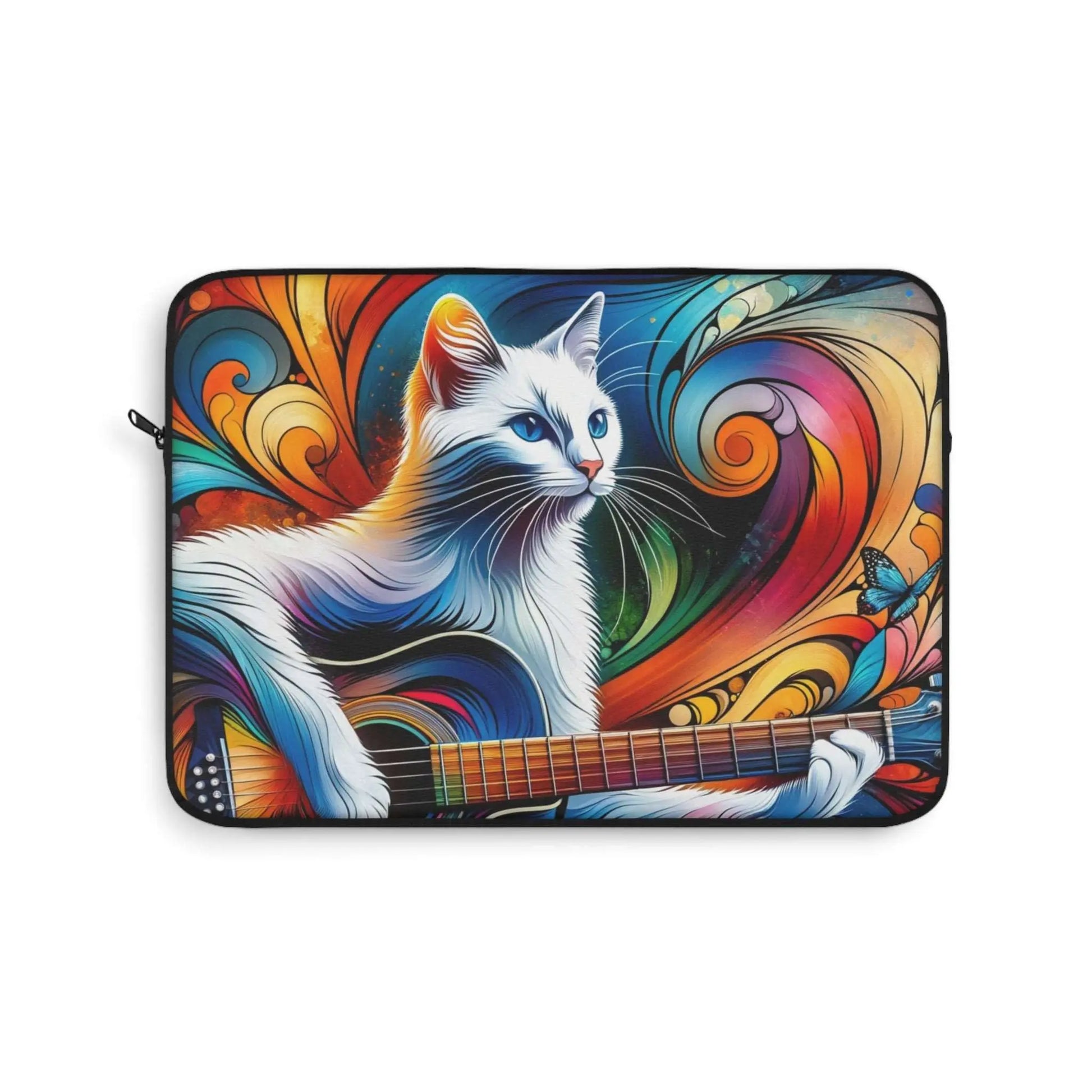 Musical Kaleidoscope Cat Lover - Laptop Sleeve - Laptop Sleeve