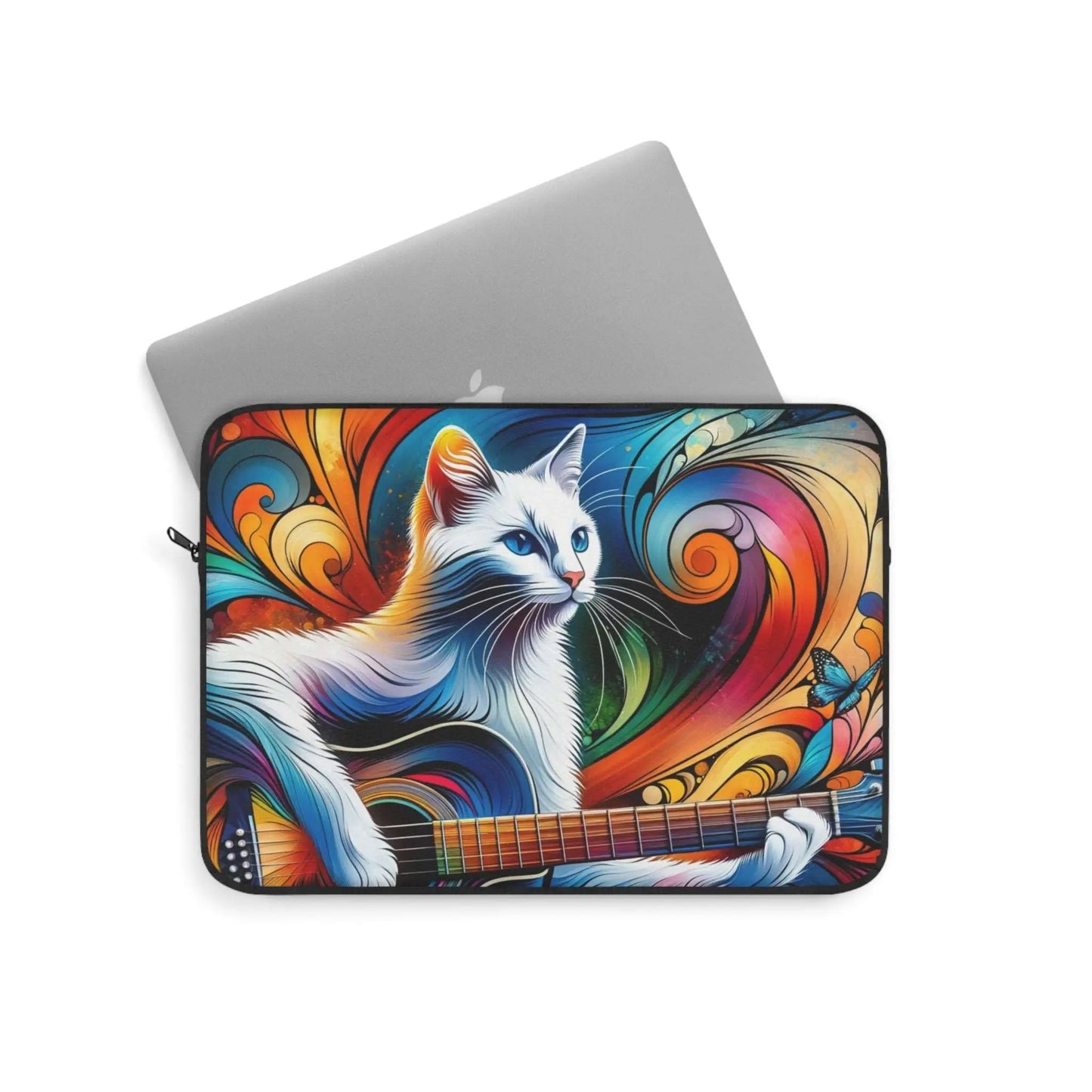 Musical Kaleidoscope Cat Lover - Laptop Sleeve - Laptop Sleeve