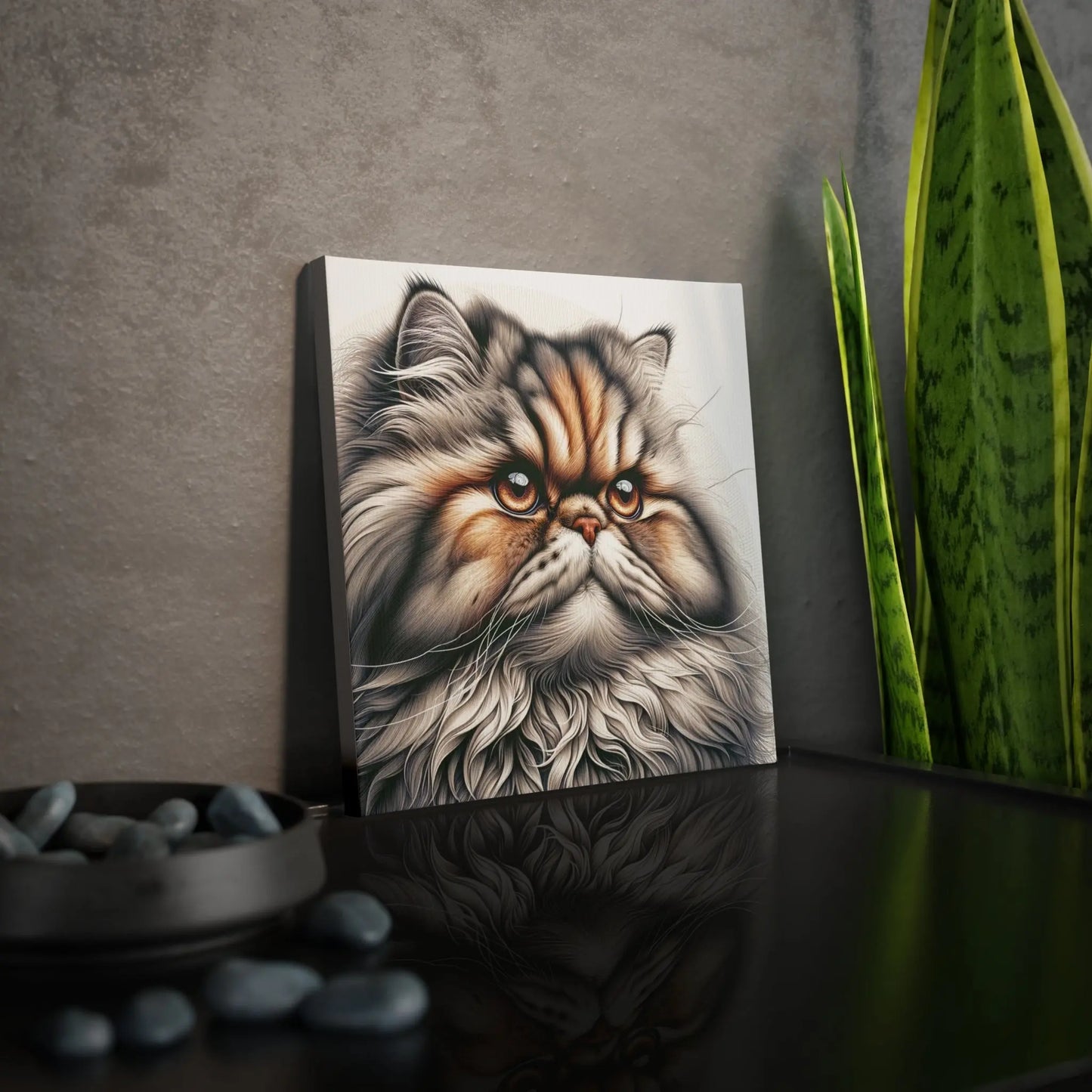 Persian Cat Lover - Wall Art Decor - Canvas