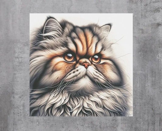 Persian Cat Lover - Wall Art Decor - Canvas