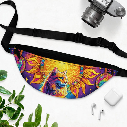 Sunflower Cat - Fanny Pack - Bags