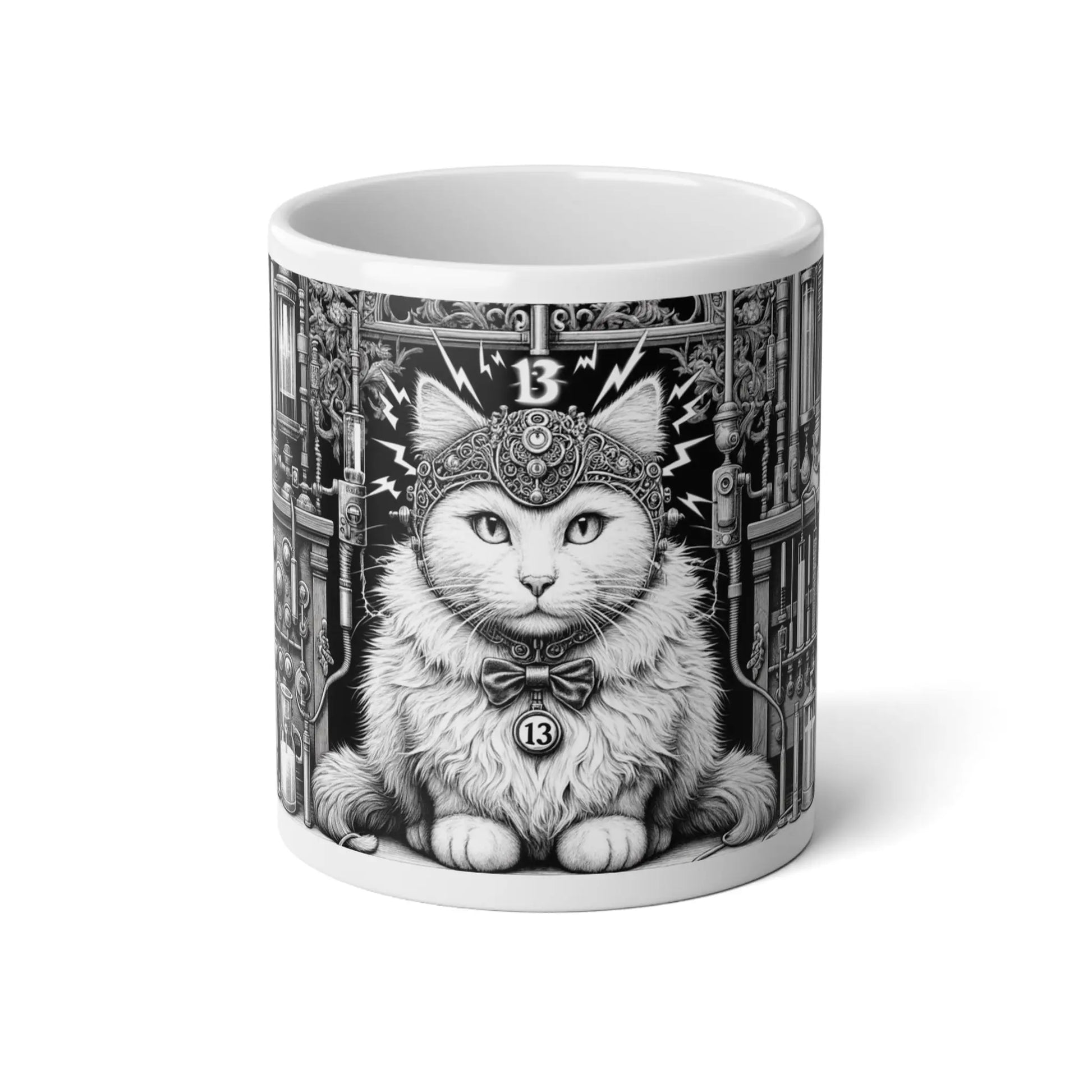 Tortured Poet Cat Lover Jumbo Mug, 20oz - Mug